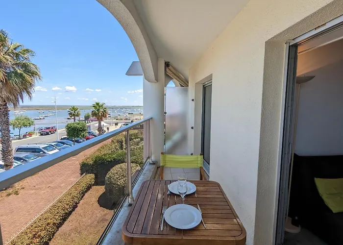 T2 35m2 Au Port D'arcachon Avec Balcon Et Parking Securise - Fr-1-420-28 Apartment Arcachon